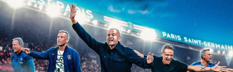 kaiyuncom官方网站-功勋主帅！恩里克执教巴黎100胜，俱乐部官方晒海报祝贺